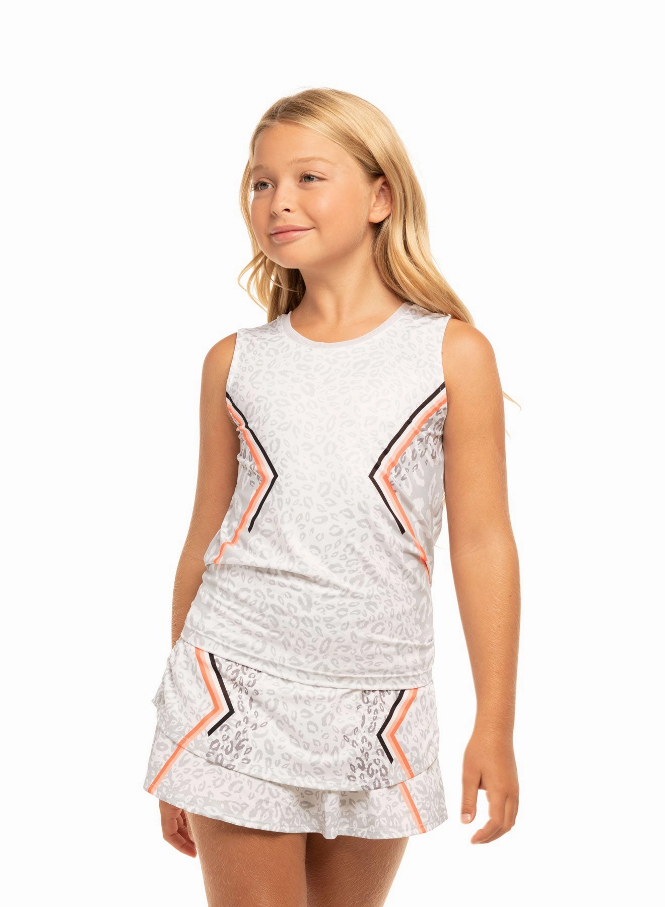 Animal Instinct Tie Back Tank Flexible Waistband Adaptation Minimalist Silhouette