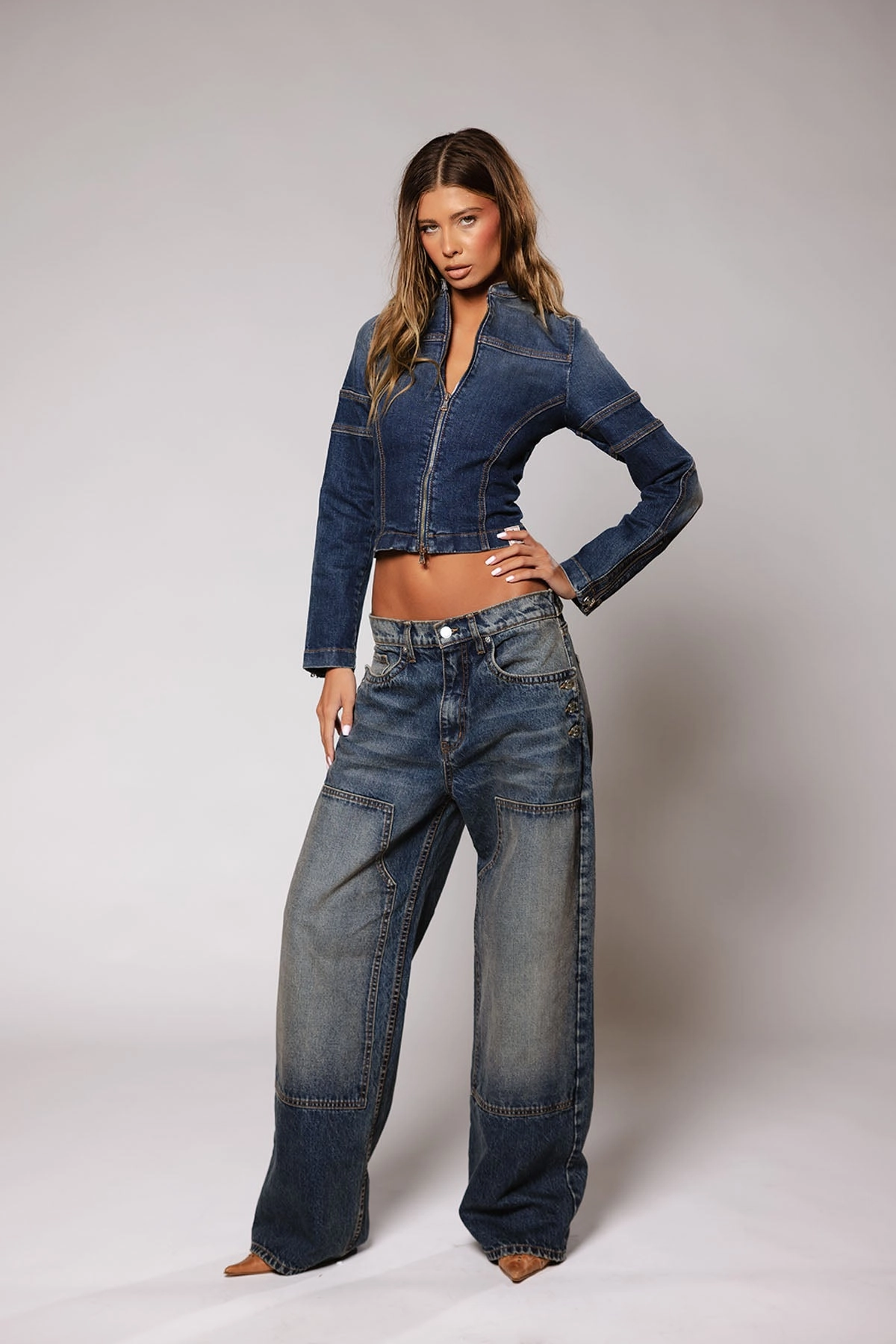 NonChafingLegs The Mason Jean / Overcast