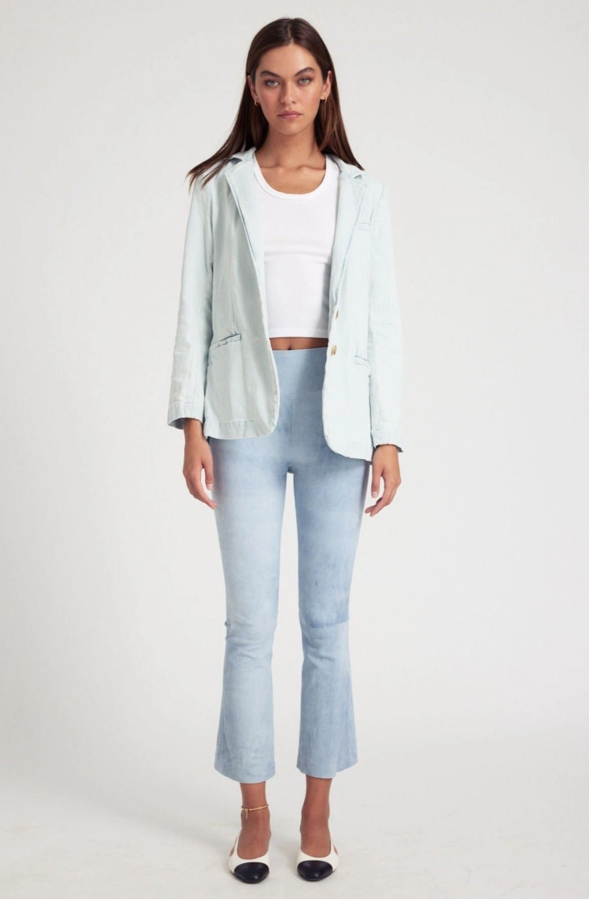 Cool Weather Bruni Denim Blazer