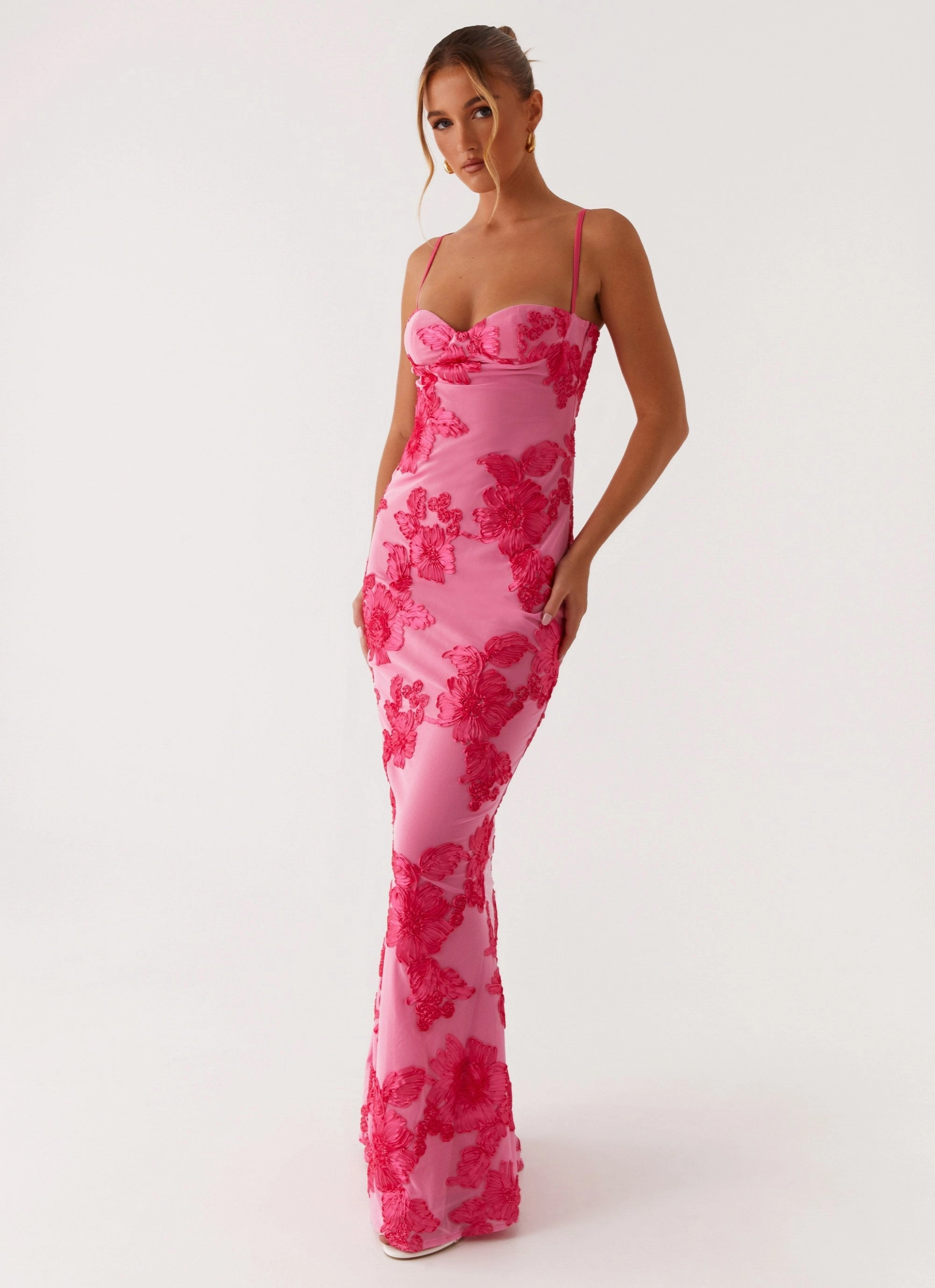 Chic Design That Girl Maxi Dress - Pink