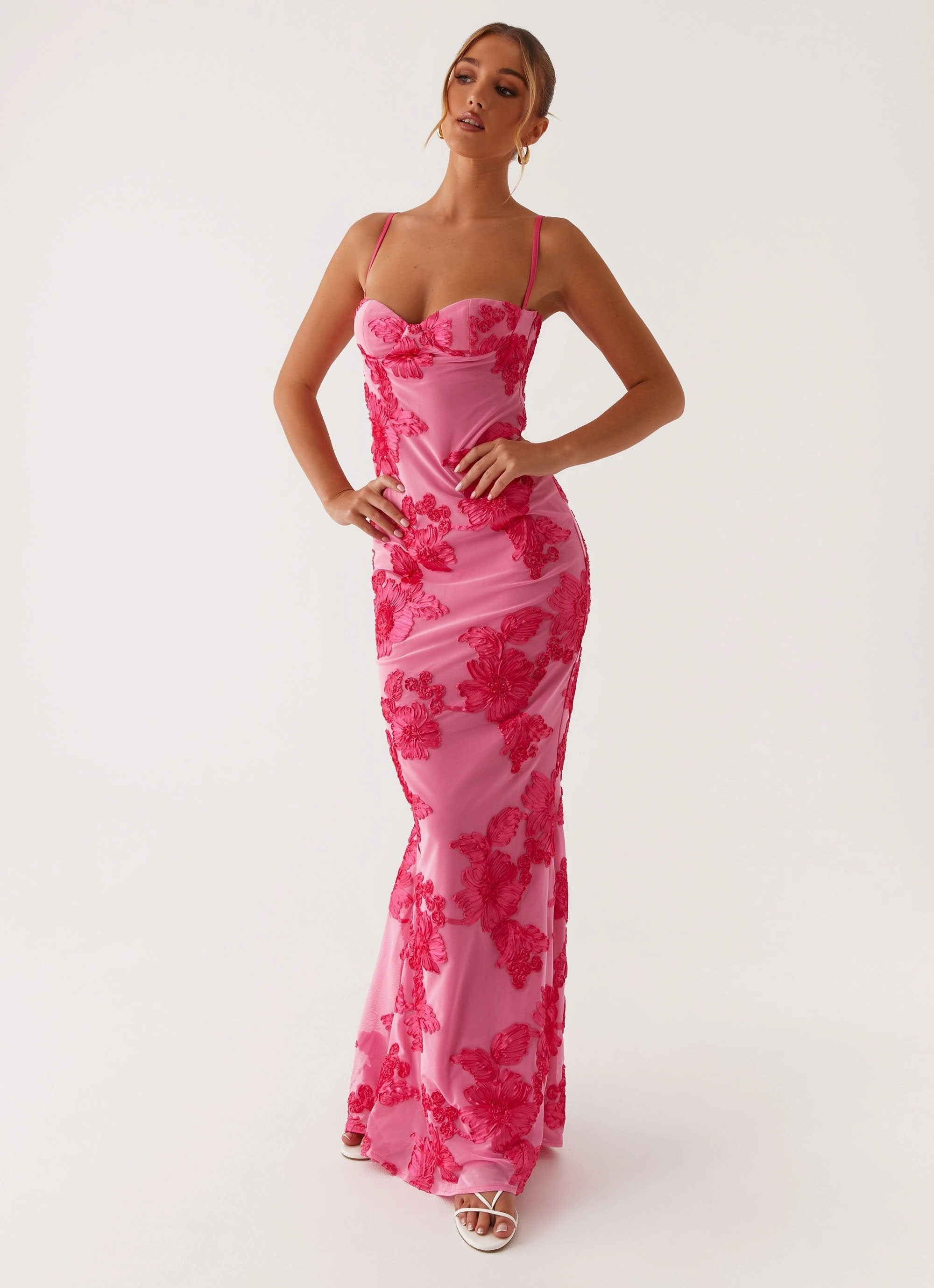 That Girl Maxi Dress - Pink Casual Motion Versatile Edge