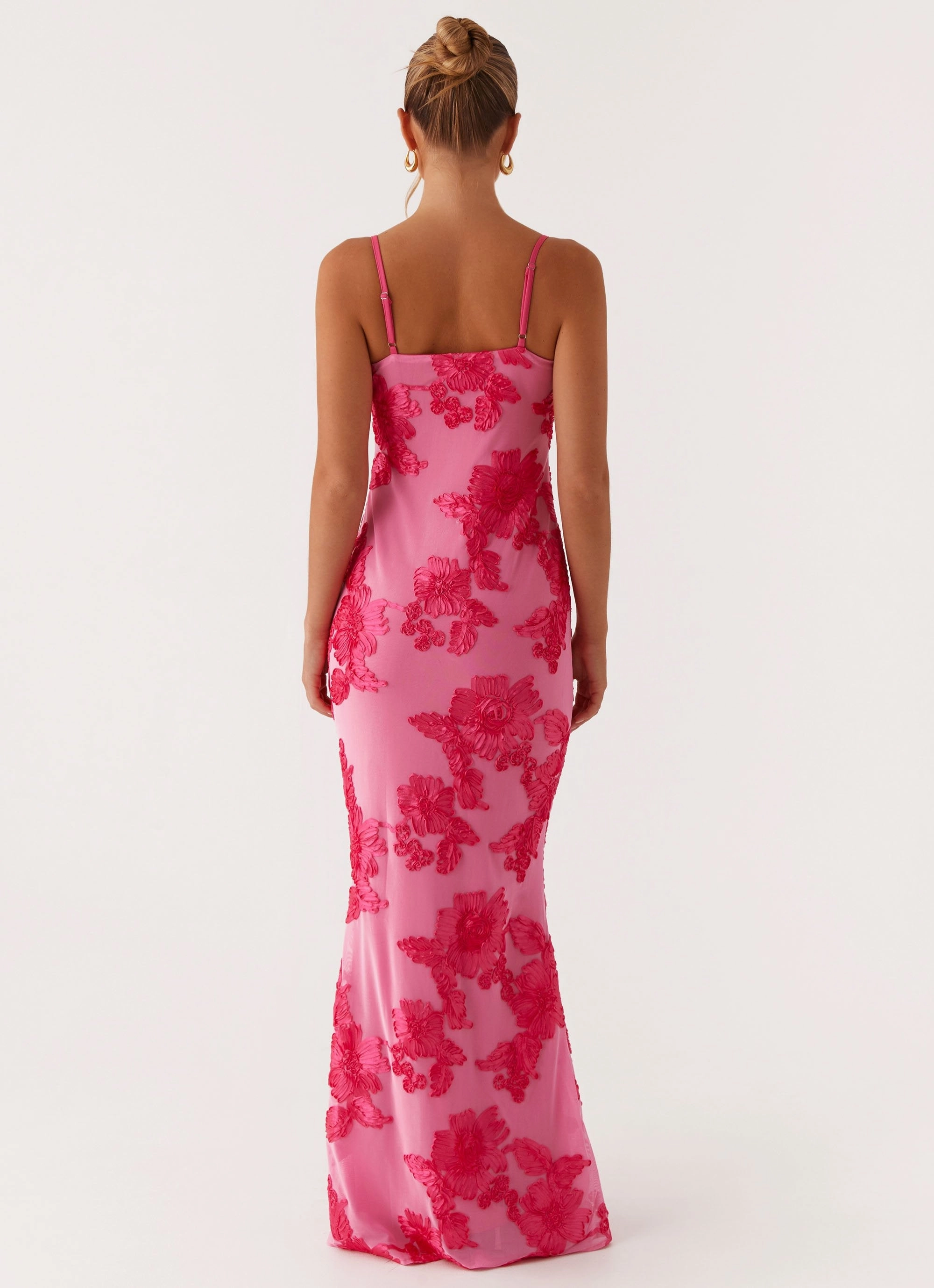 Summer Air Flattering Waistband That Girl Maxi Dress - Pink