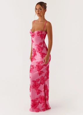 That Girl Maxi Dress - Pink Work Chic