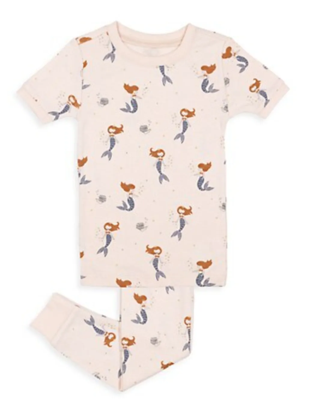 The Mermaid Pajama Top & Bottom Set - KIDS