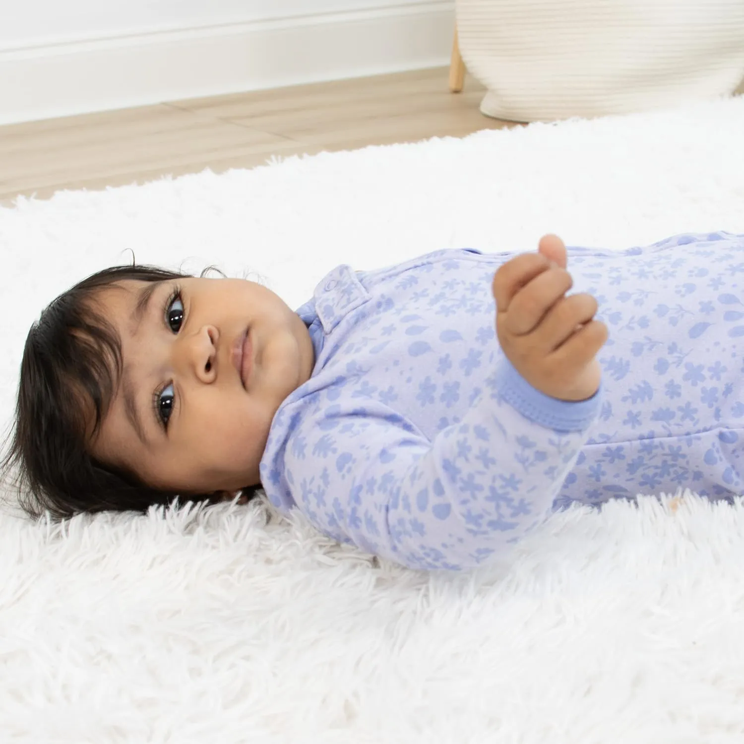 The Peanutshell Baby Girl Sleepers, Sleep and Play Footed Baby Pajamas Girls, Infant Clothes, Newborn, 0-3, 3-6, 6-9 Months