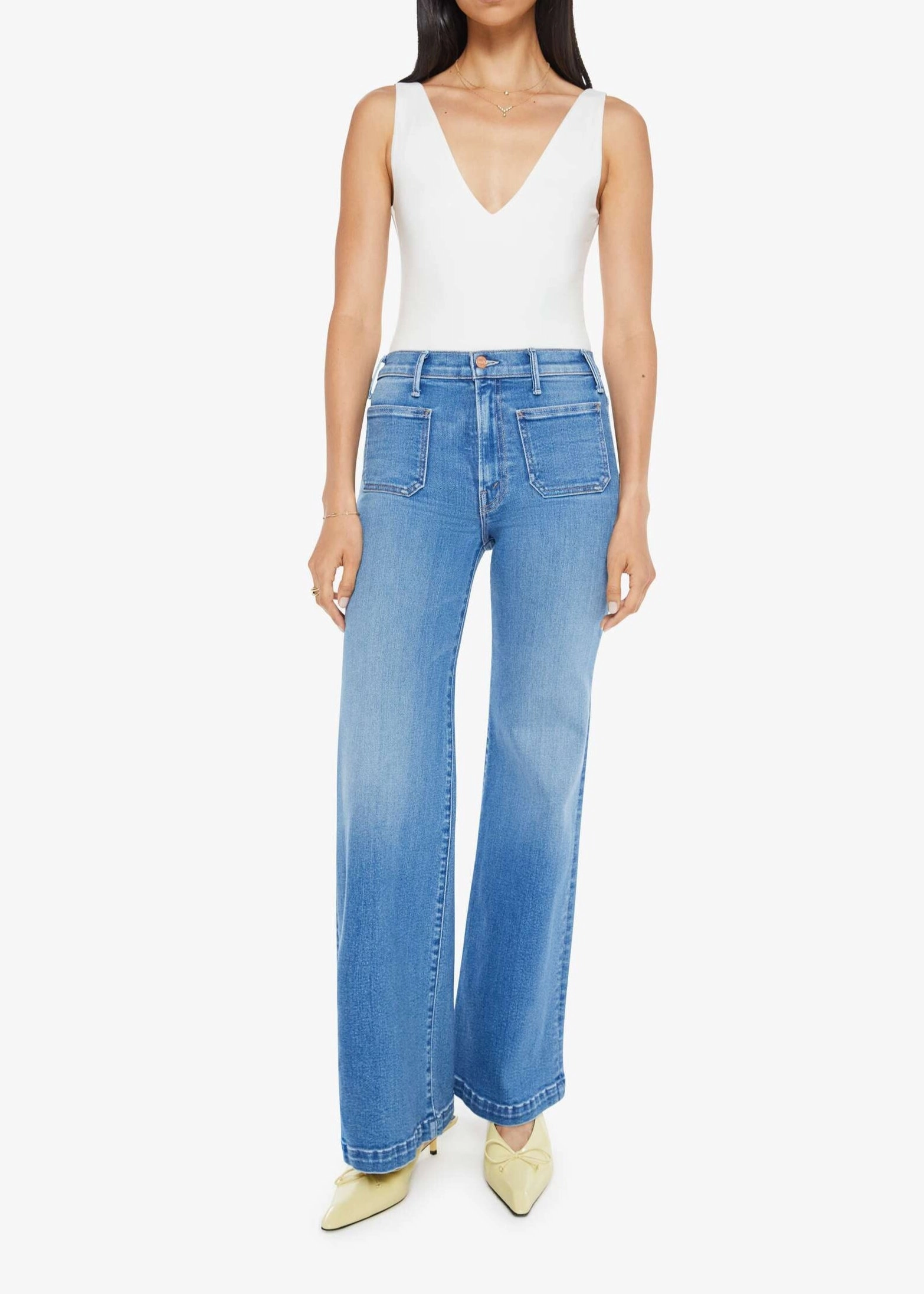 Work Meeting Relaxed Style Evening Stroll Stretch Breathable The Hustler Roller Patch Pocket Sneak in Piece By Piece