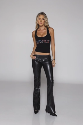 Sporty Stretch Fit THE KATE PANT / NOIR