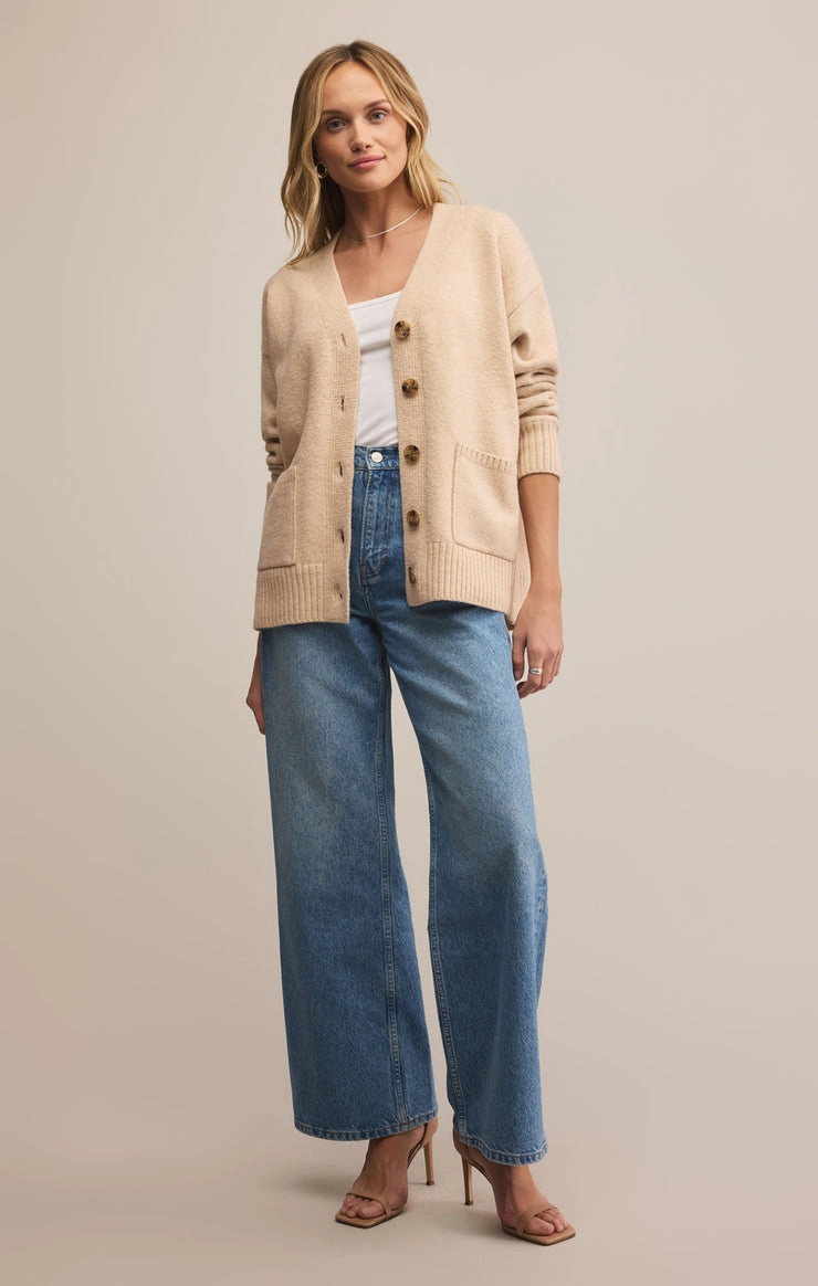 THEO CARDI Low Profile Seaming Quick Dry Performance