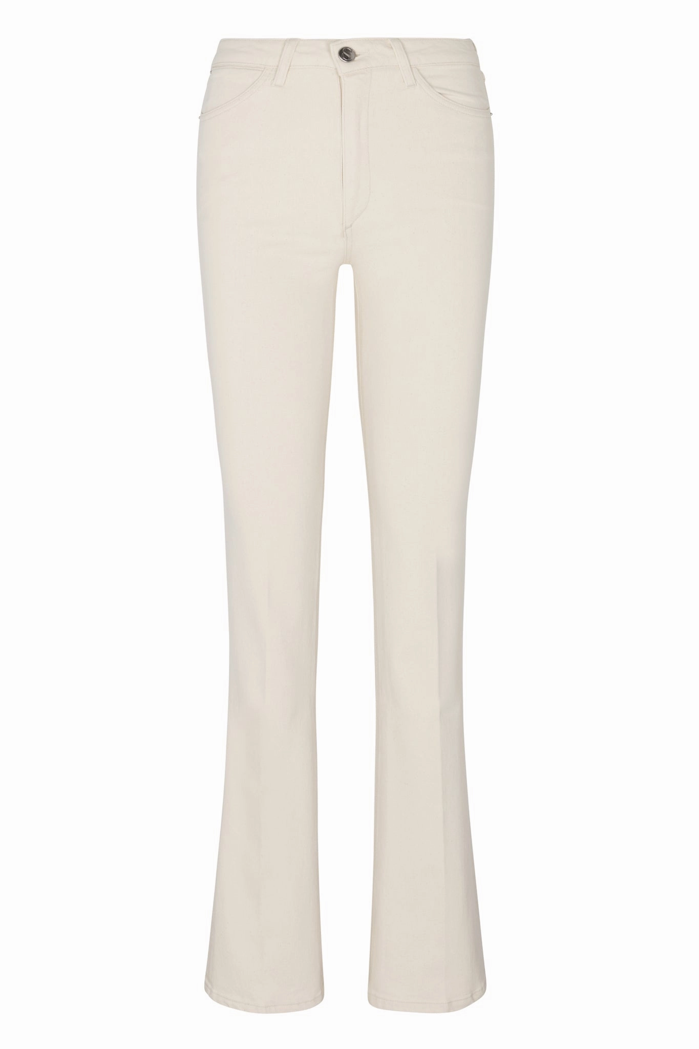 OversizedFit Earhart Off White Micro Flare Denim