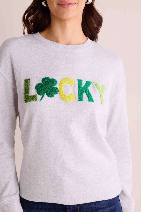 LUCKY SWEATSHIRT SoftFeel Fabric Stretchable Waistband