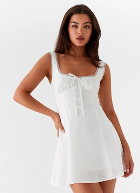 Stylish Wear Rowena Mini Dress - White