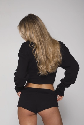 Beach Vibes Roll Resistant Waist TKO SHORT / BLACK