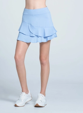 Quick Access Zippers Slim Look Fit Top Seed Skort-15.5"