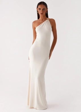 Infinity Maxi Dress - Ivory Tall Fit