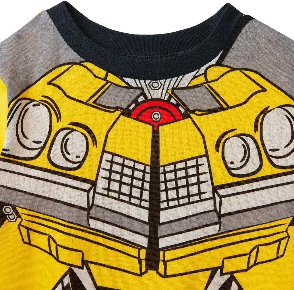 Transformers Little/Big Boy's 4 Piece Cotton Pajama Set