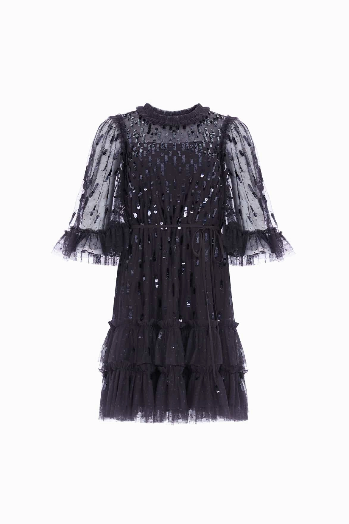 Sequin Dash Mini Dress Classic Tailoring