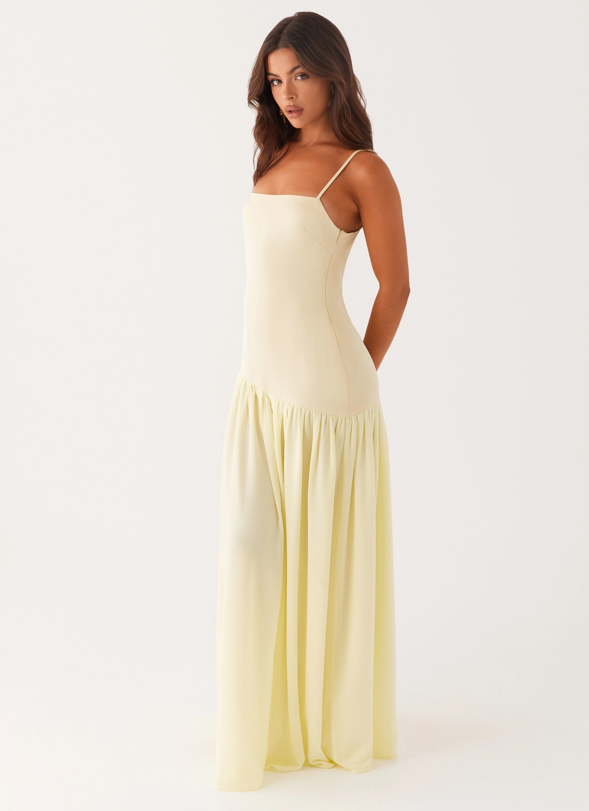 Fit Choice Asteria Maxi Dress - Yellow