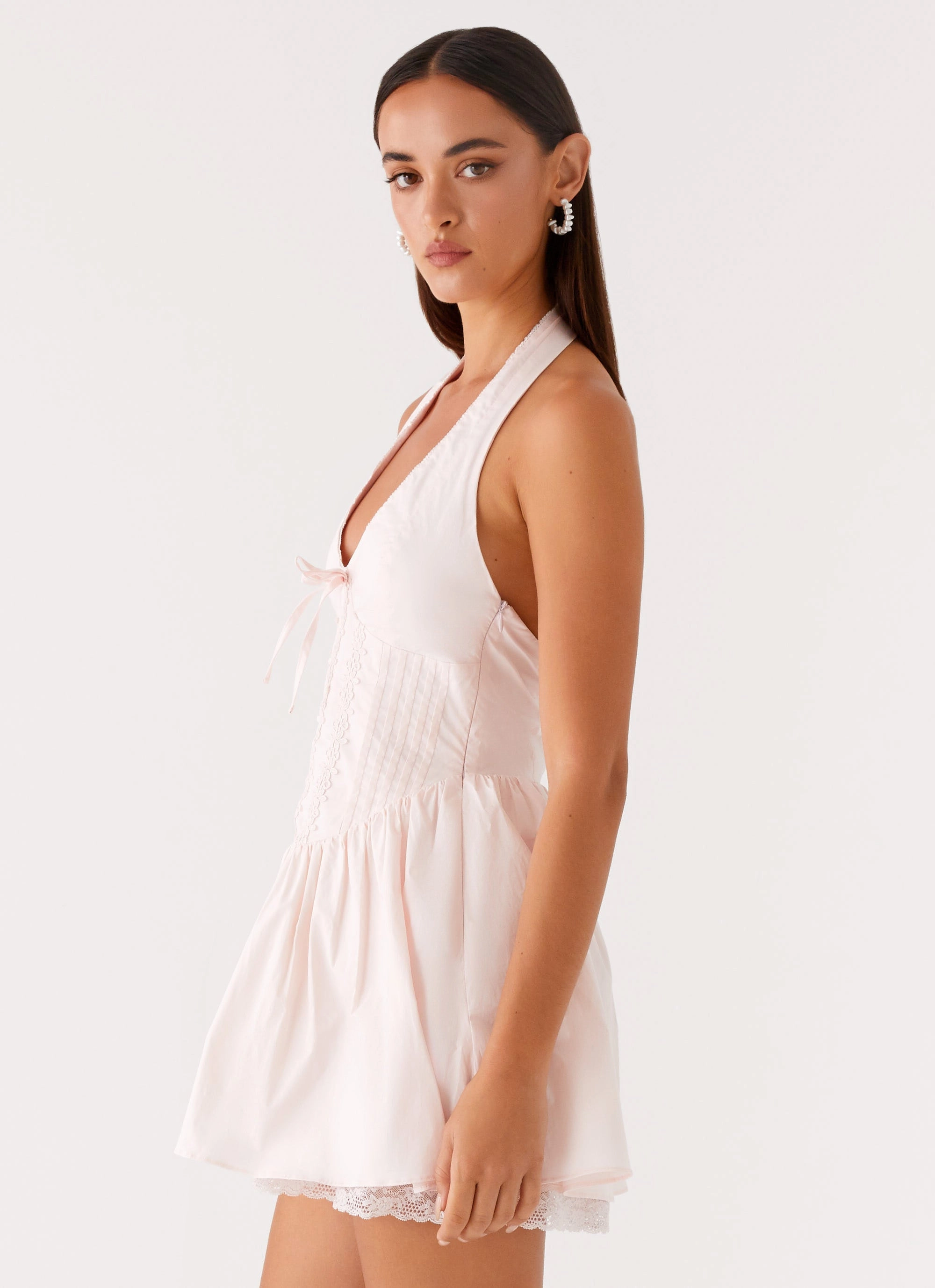 Lounge Mode Moira Mini Dress - Pink