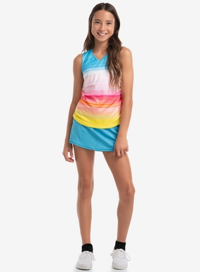 NonRestrictive Fit Tencel Lyocell Fiber Tropical Bliss Ruche Tank