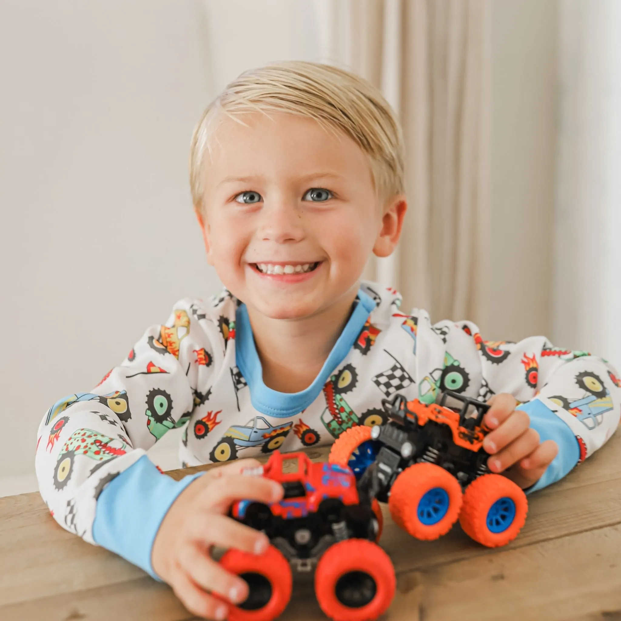 Trucks Rule! Long Pajamas
