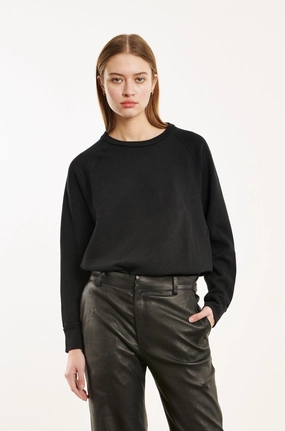 AdvancedAirflowChannels Black Raglan Sweater