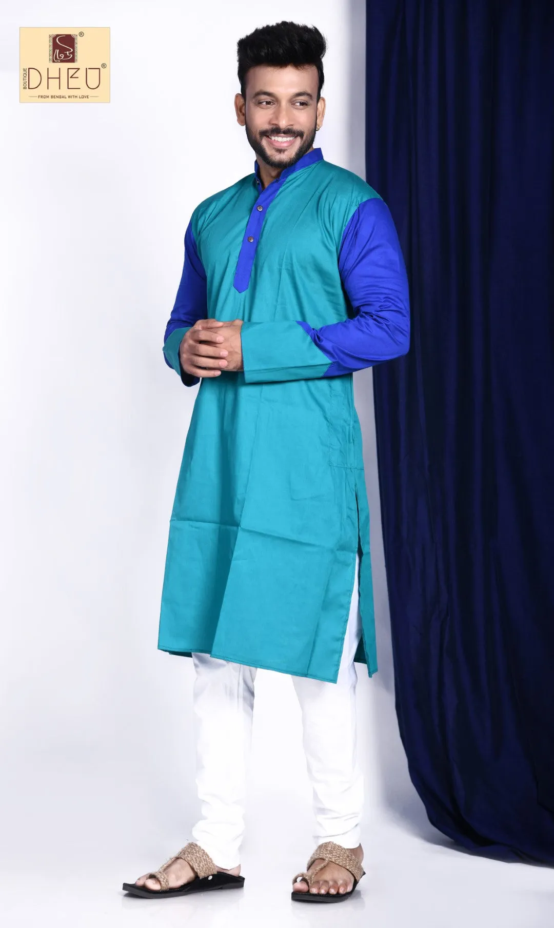 Tum Ho to- Saree-Kurta Couple Set