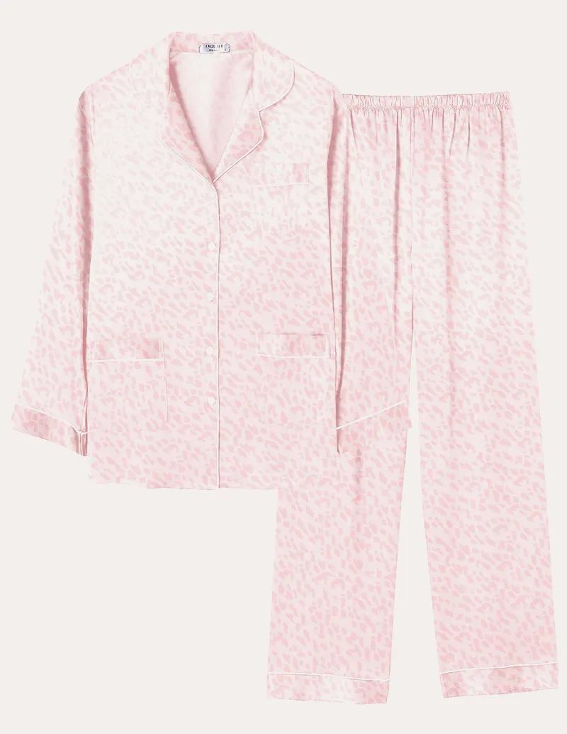 Two-piece Classic Satin Pajama Set (US Only)