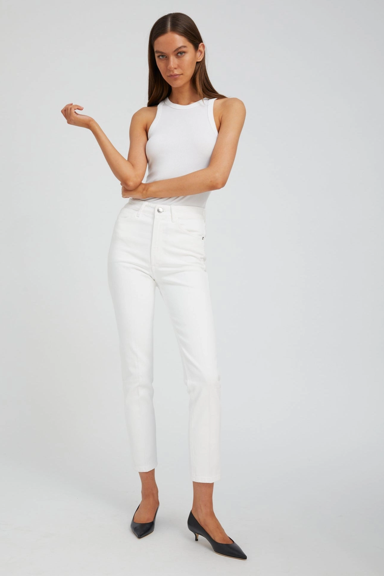 Functional Waist Urban Comfort Billie Skinny Straight Leg Denim
