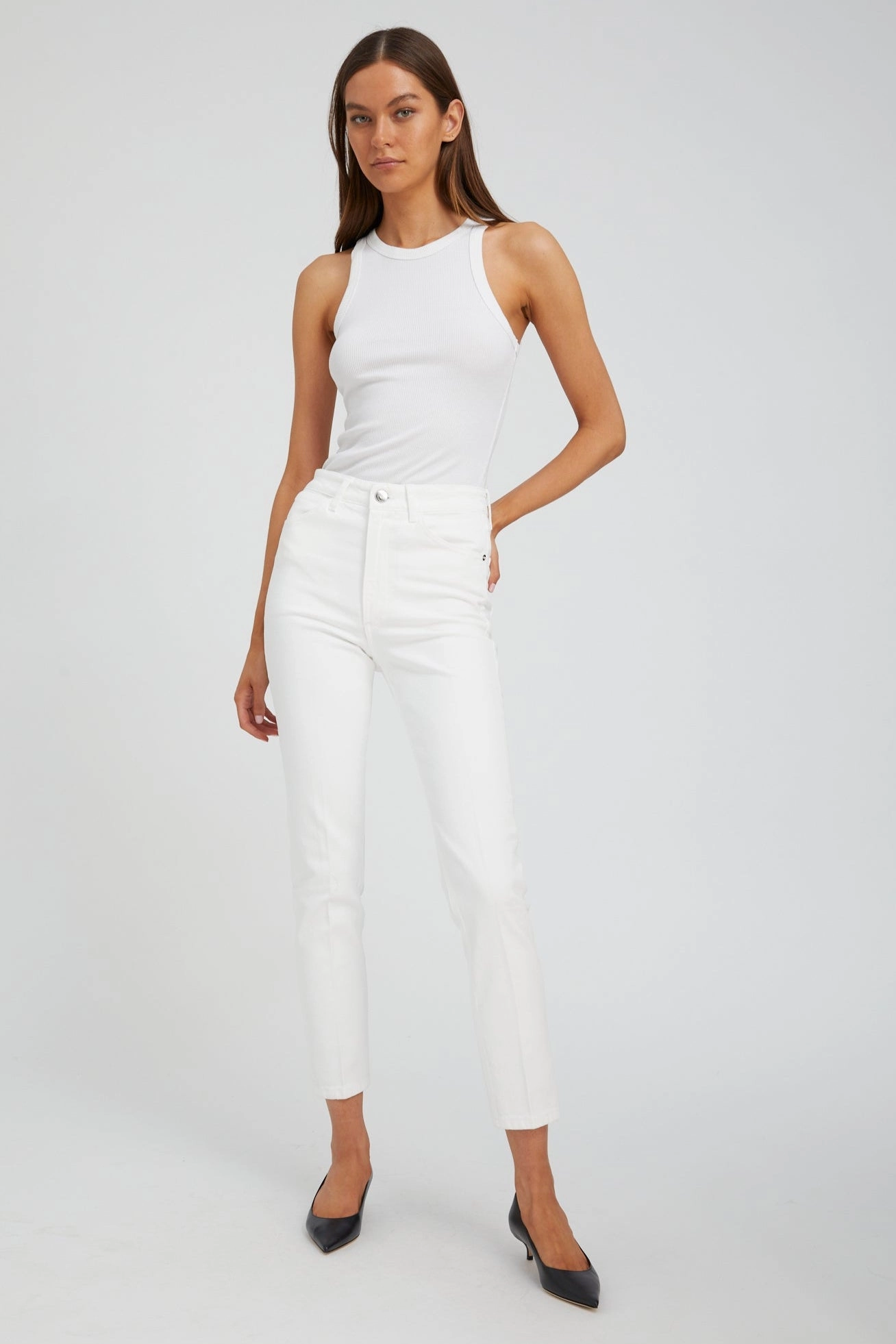 Non Irritating Tags Layer-Friendly Billie Skinny Straight Leg Denim