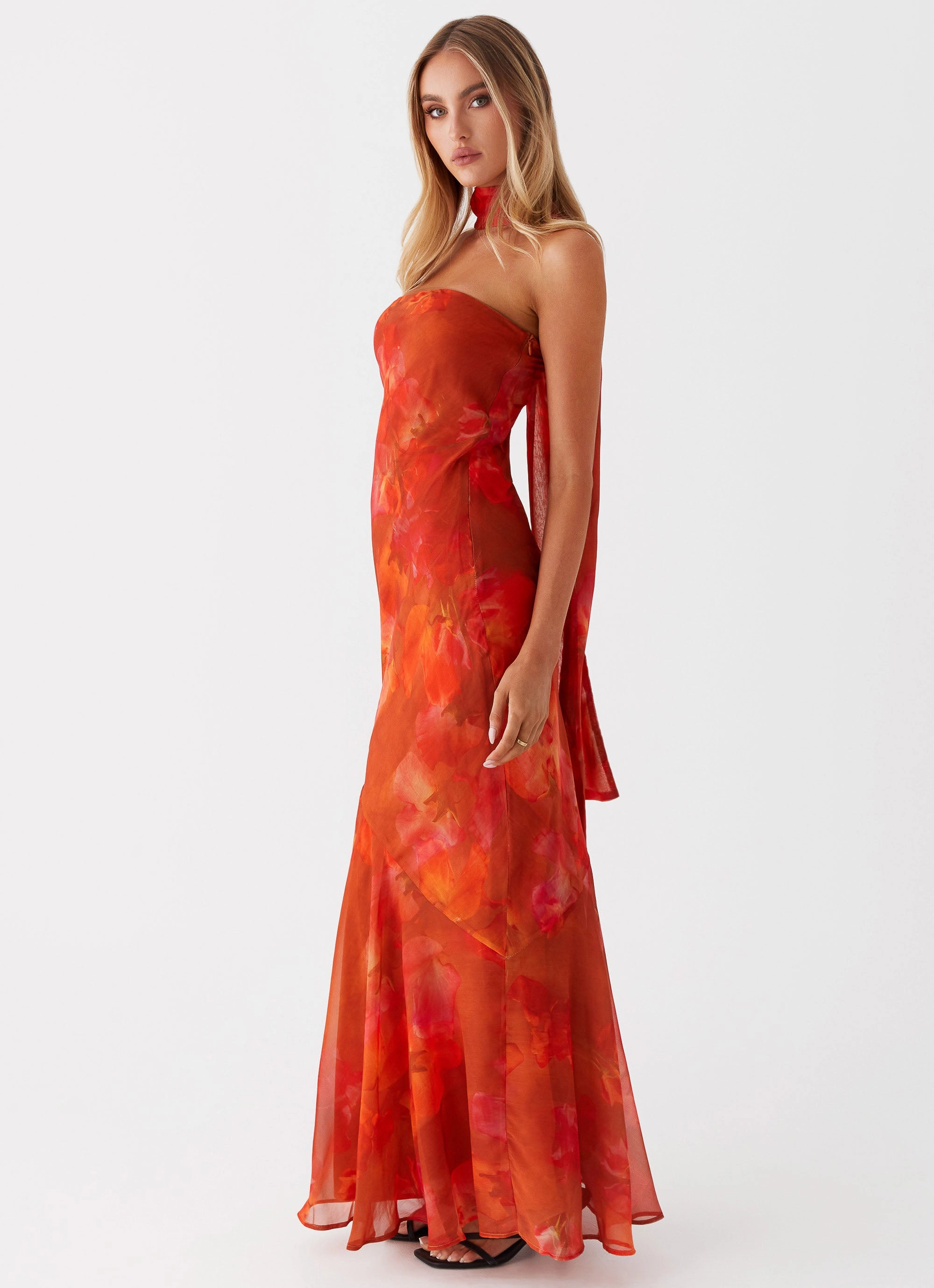 Under The Pagoda Maxi Dress - Amber Everyday Comfort Wear