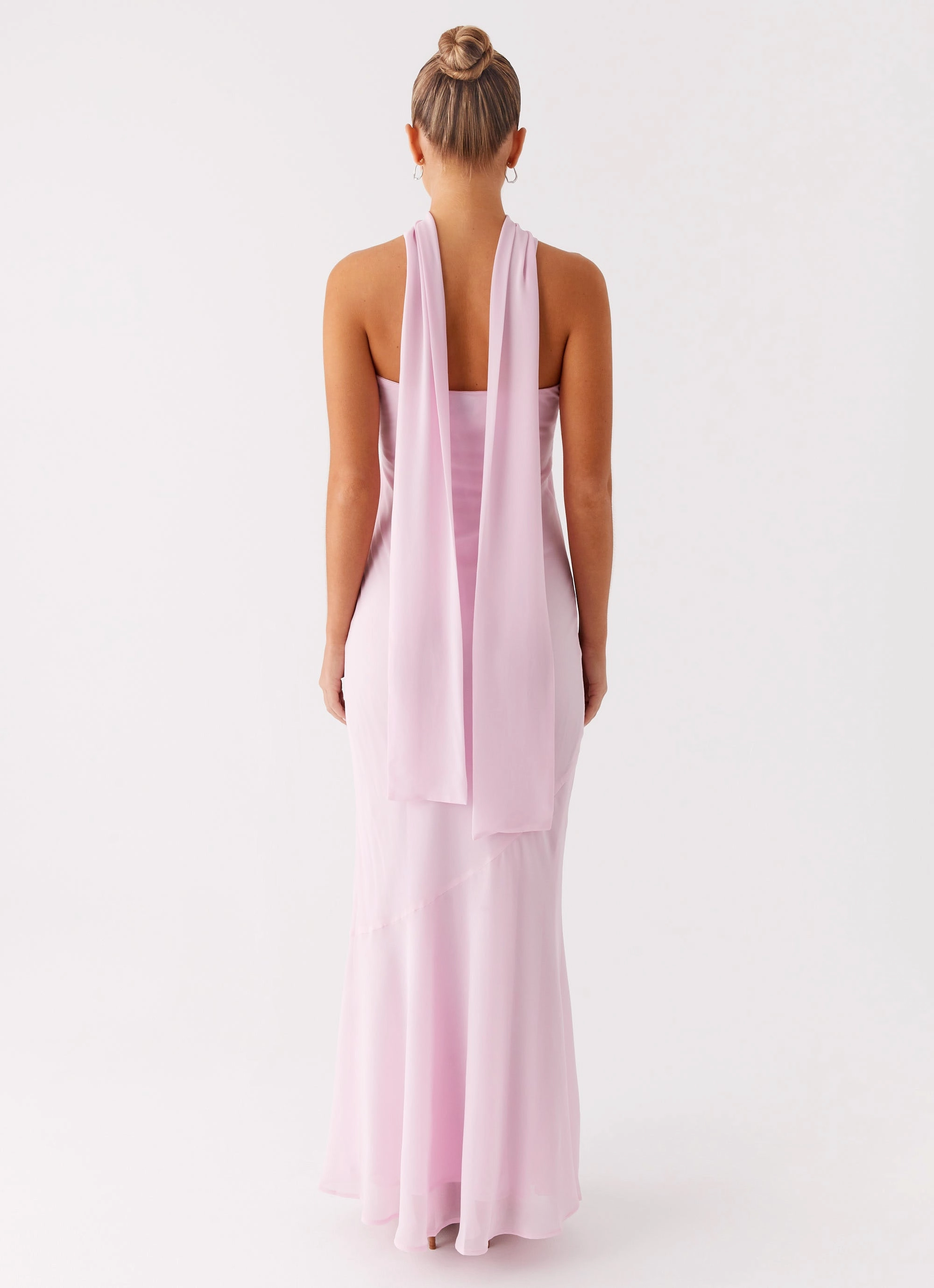 Under The Pagoda Maxi Dress - Pink Feminine Fit
