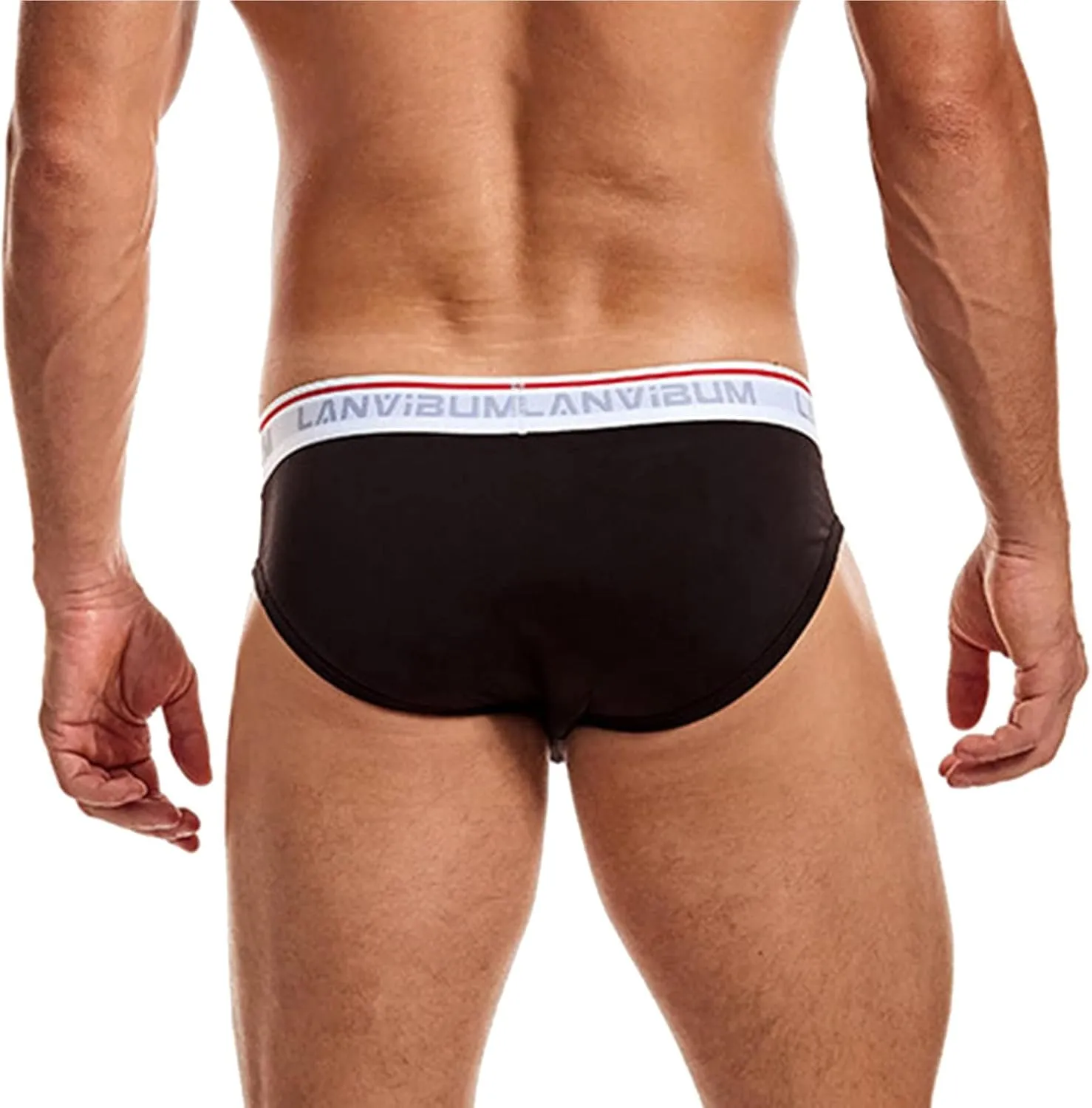 Underwear Men Mens Boxer Briefs Breathable Cotton Underwear for Men A