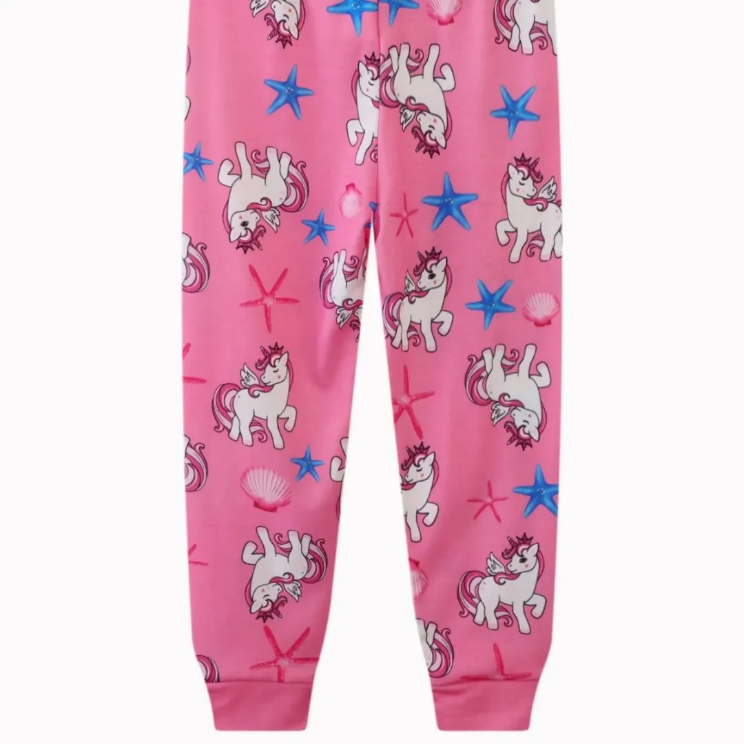 Unicorn Long Sleeve Pajama Set