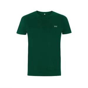 Unisex Classic Organic Cotton T-shirt in dark green