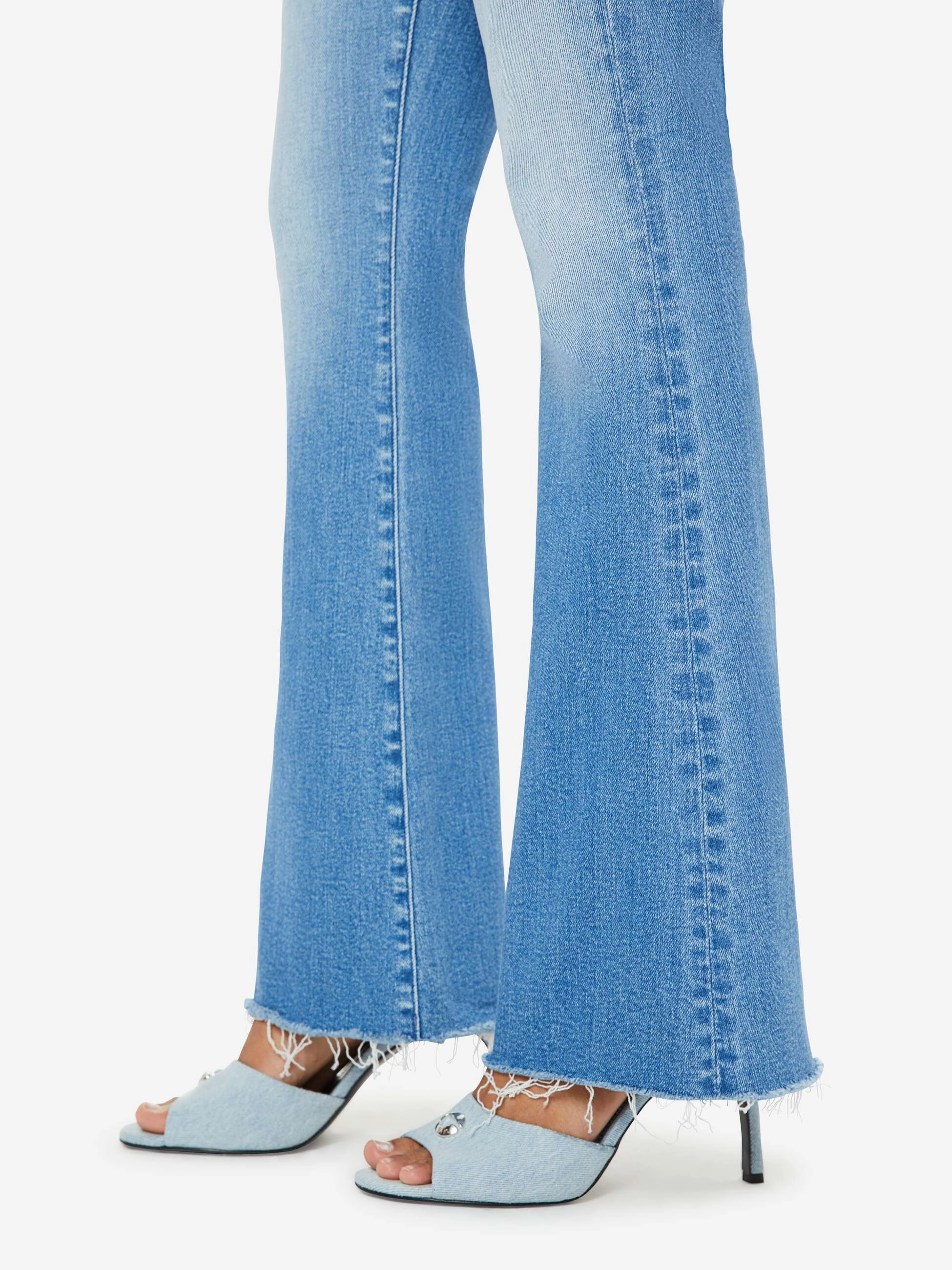High Waisted Weekender Fray in Read Between the Lines Youth Style Stylish Road Trip