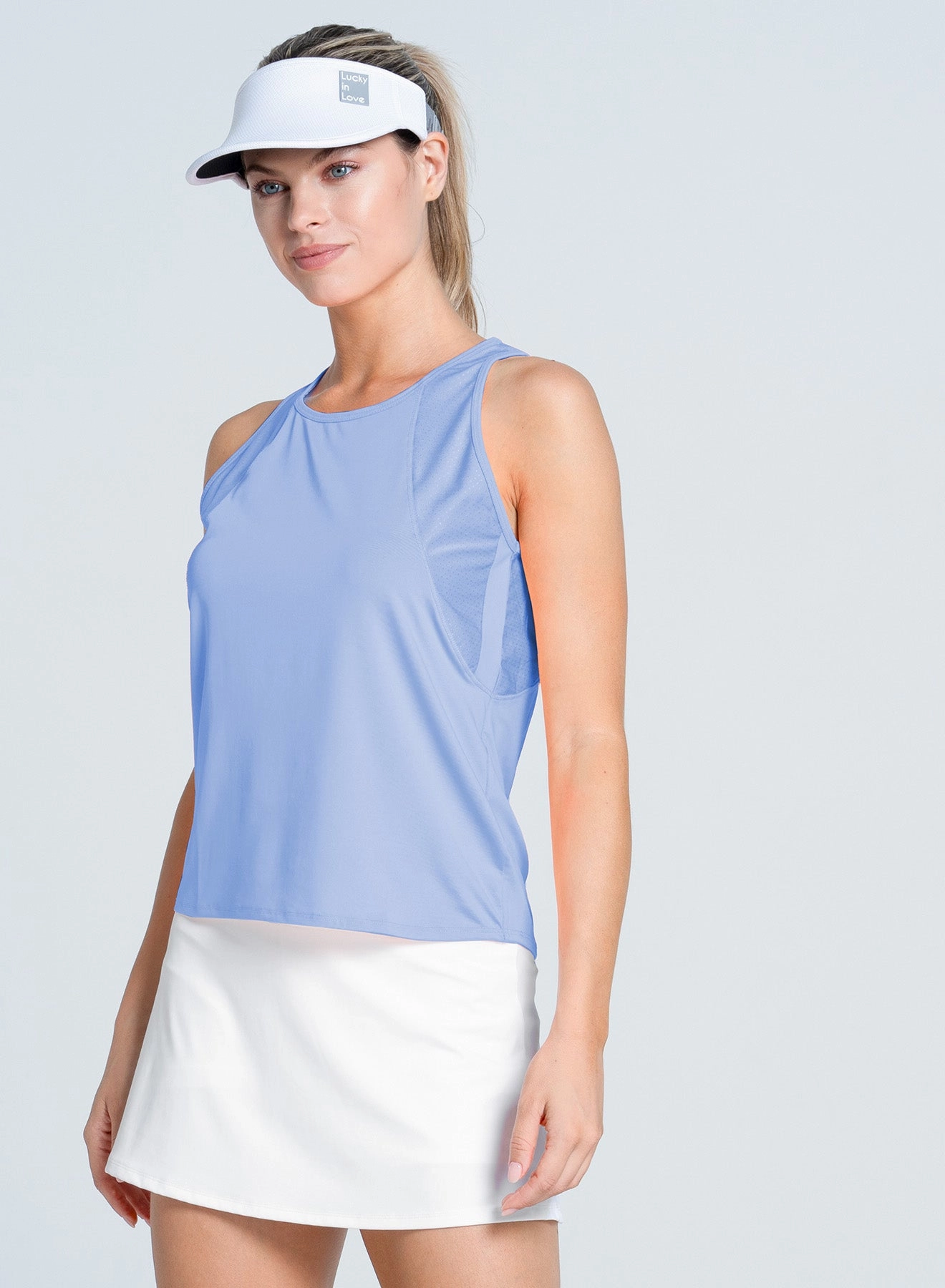 YarnDyedFabric Every Game Shimmer Tank