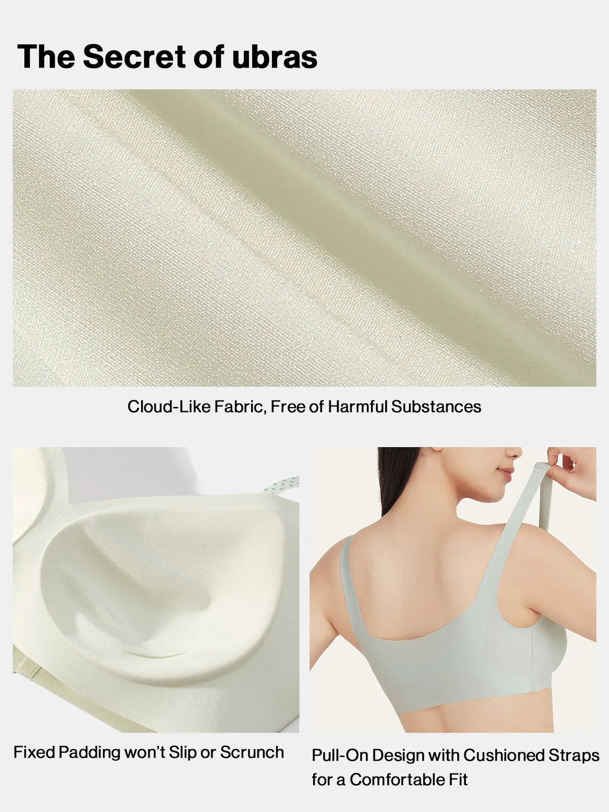 V-Neck Wireless Bra