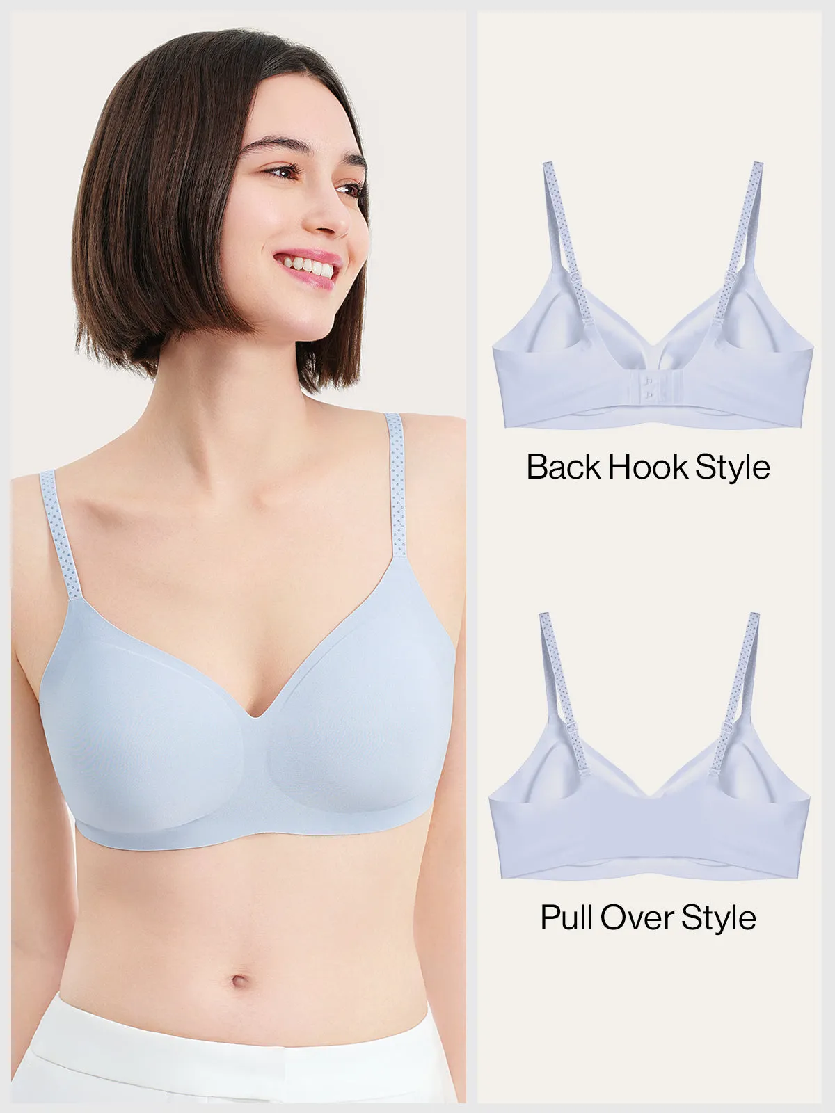 V-Neck Wireless Bra