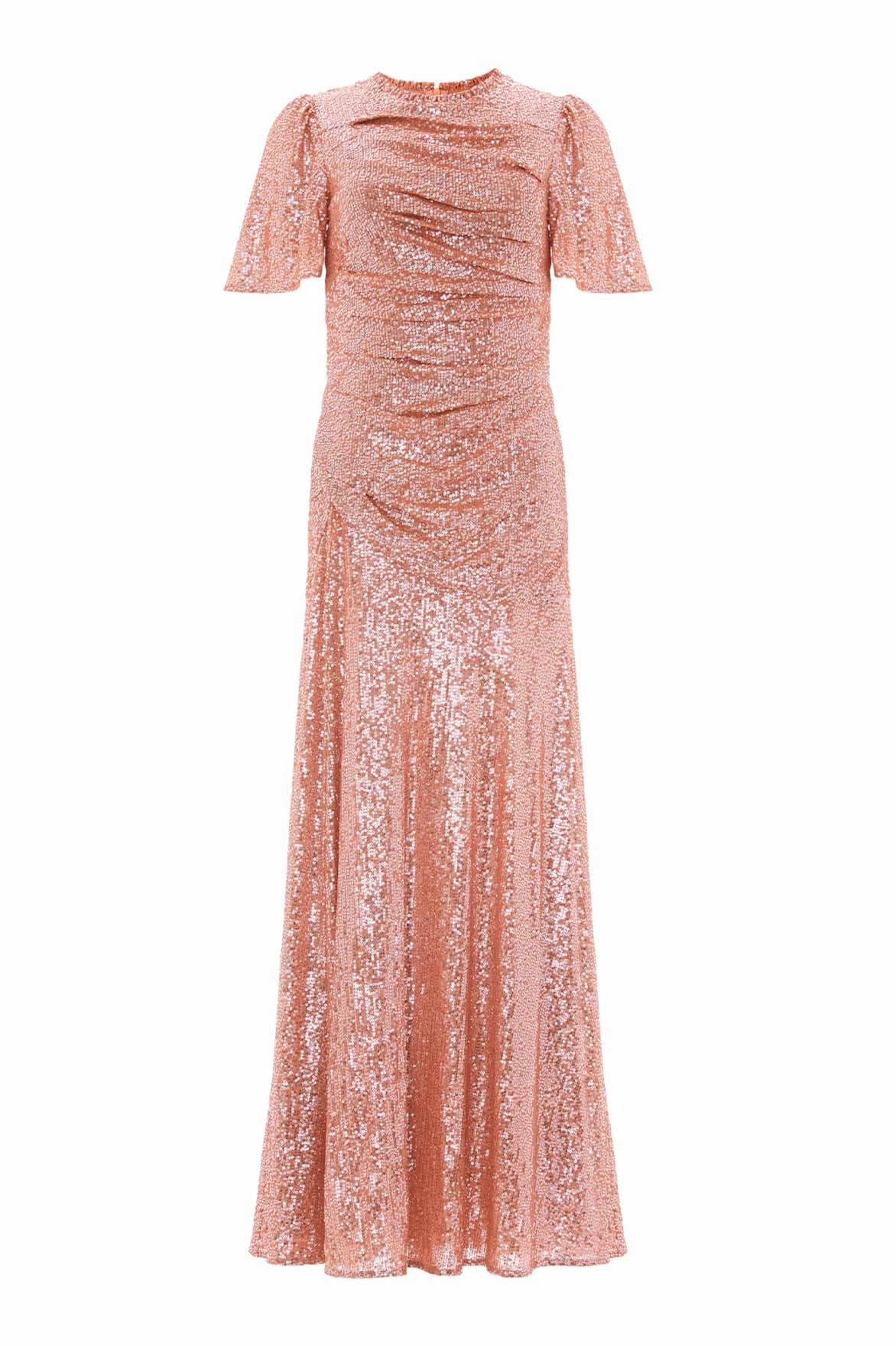 Seasonal piece Valentina Round Neck Gown