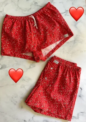 Valentine Red Paisley
