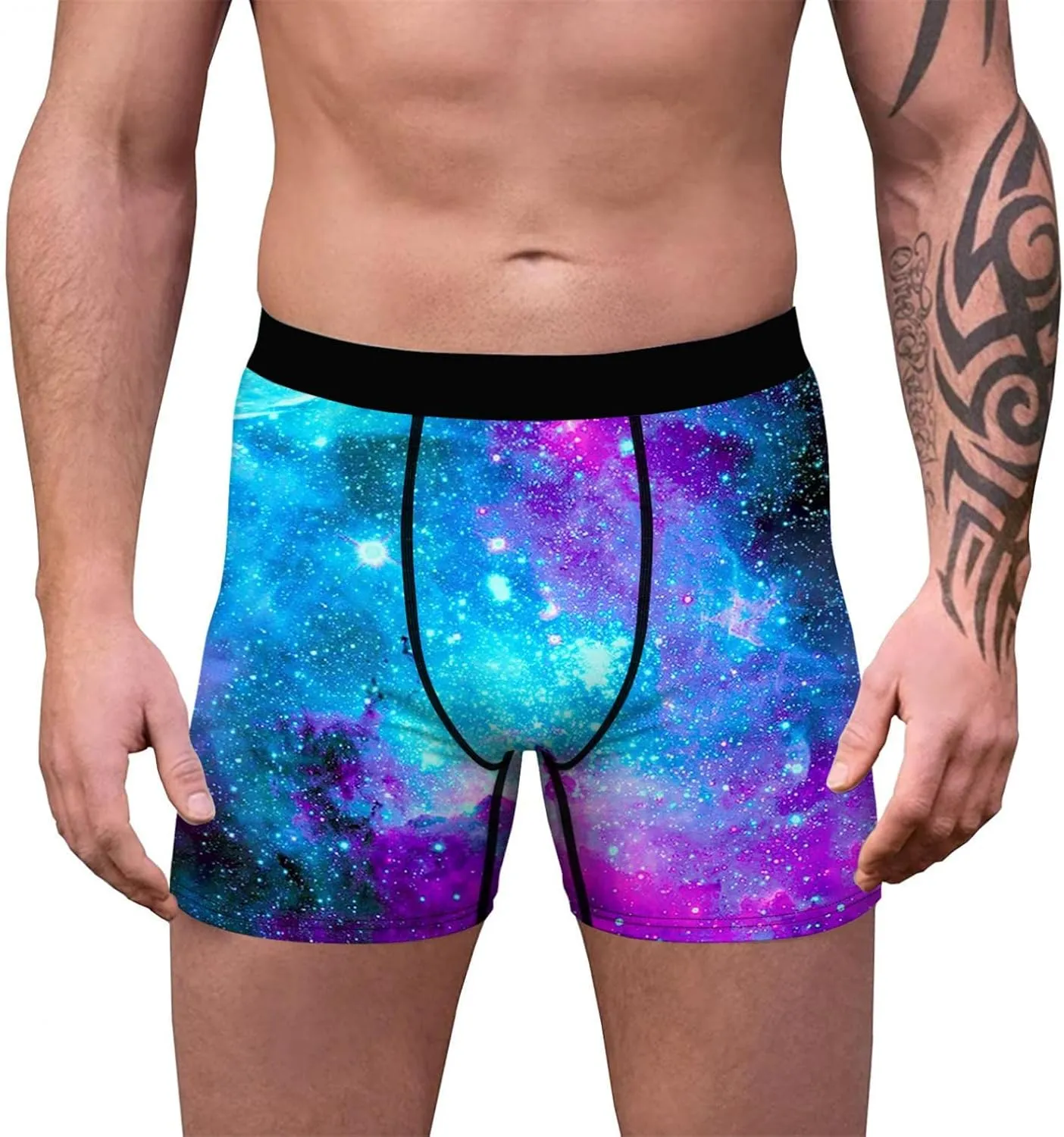 Valentines Day Gifts Men's Underwear Mesh Breathable Trunk Low Rise Cool Boxers No Fly Breathable Underpant Trunks