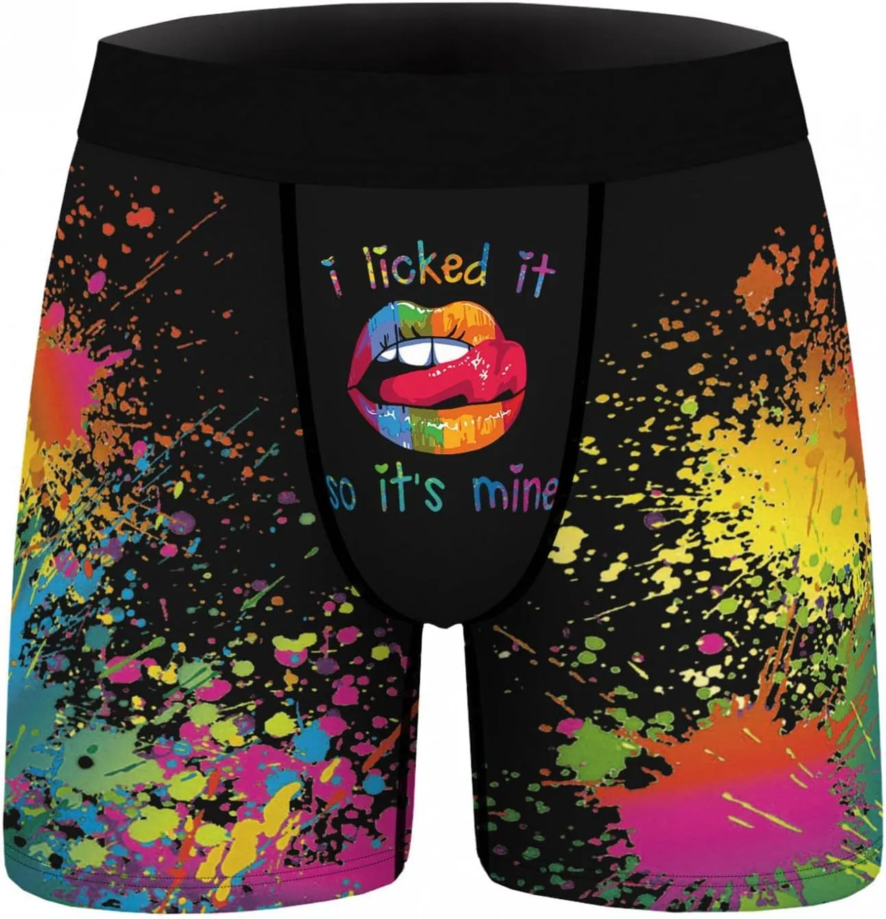 Valentines Day Gifts Men's Underwear Mesh Breathable Trunk Low Rise Cool Boxers No Fly Breathable Underpant Trunks