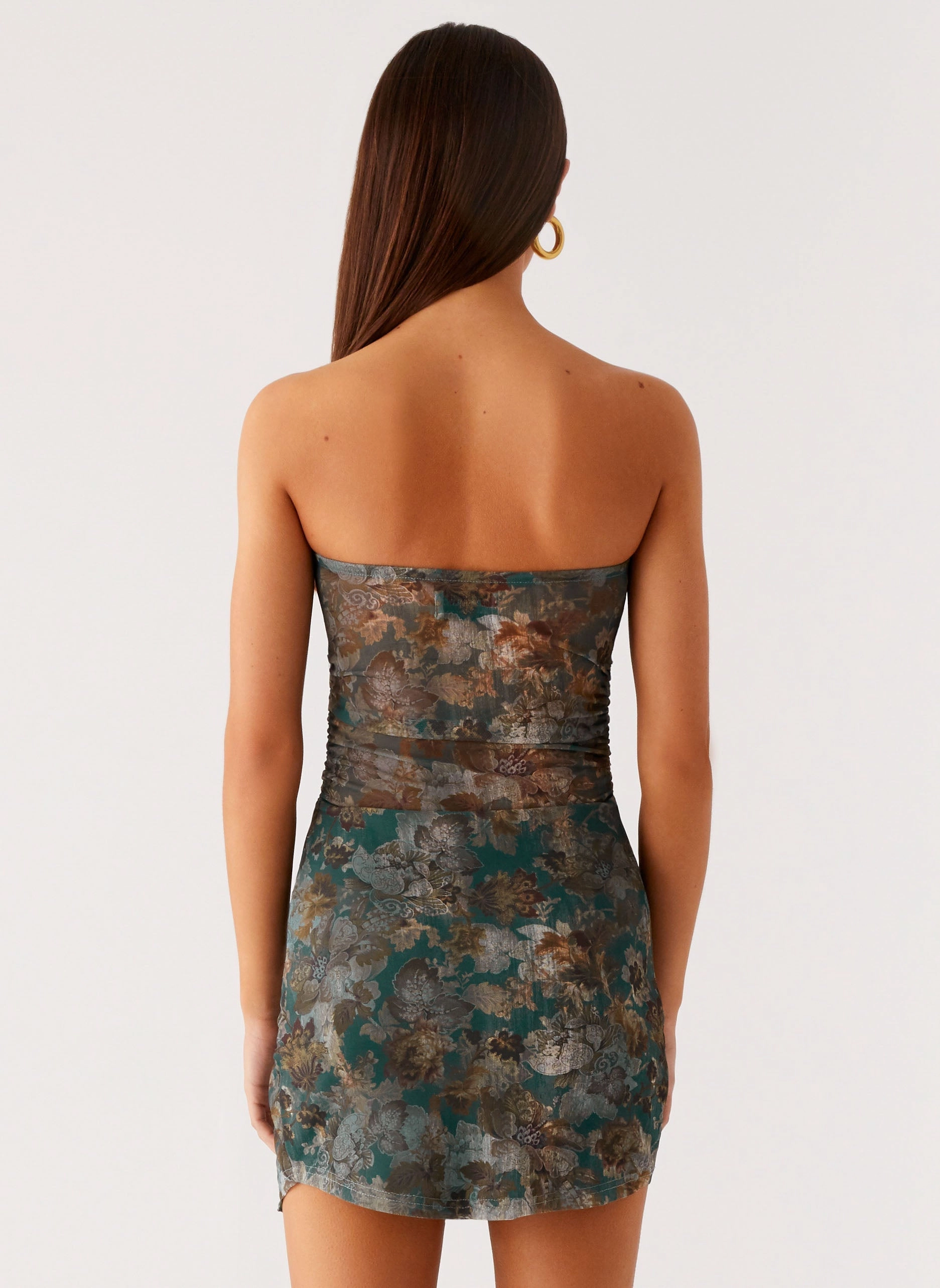 FoldablePackaging Vayda Mini Dress - Vintage Blossom