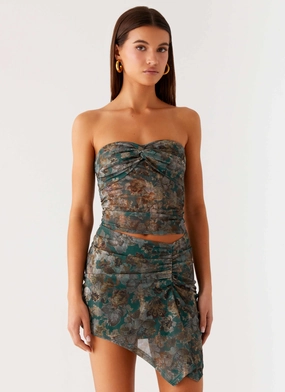 Brunch Fit Vayda Mini Dress - Vintage Blossom