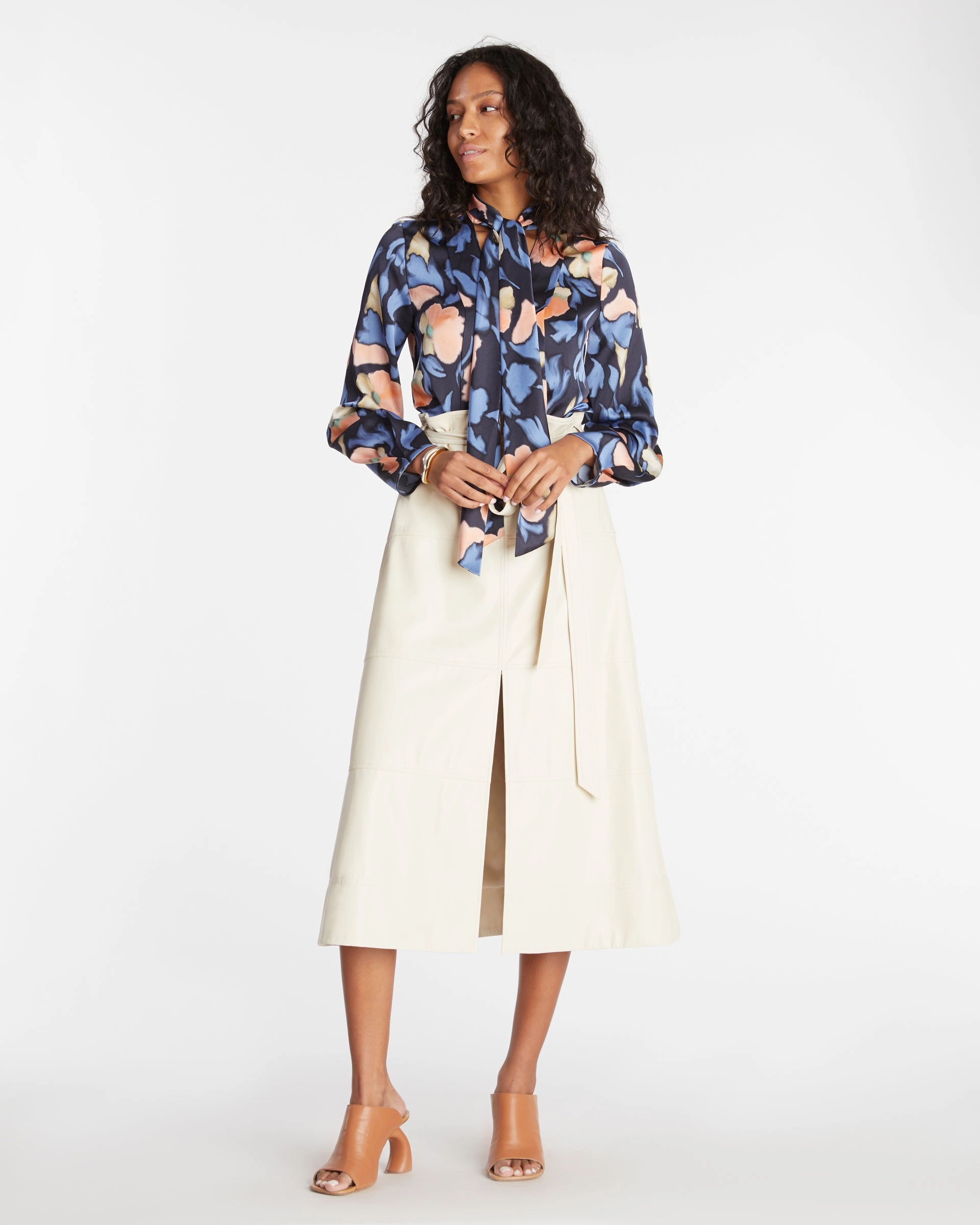 Vegan Leather Hudson Skirt Lounge-friendly Outfit Staple