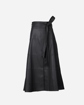Relaxed Style Vegan Leather Hudson Skirt