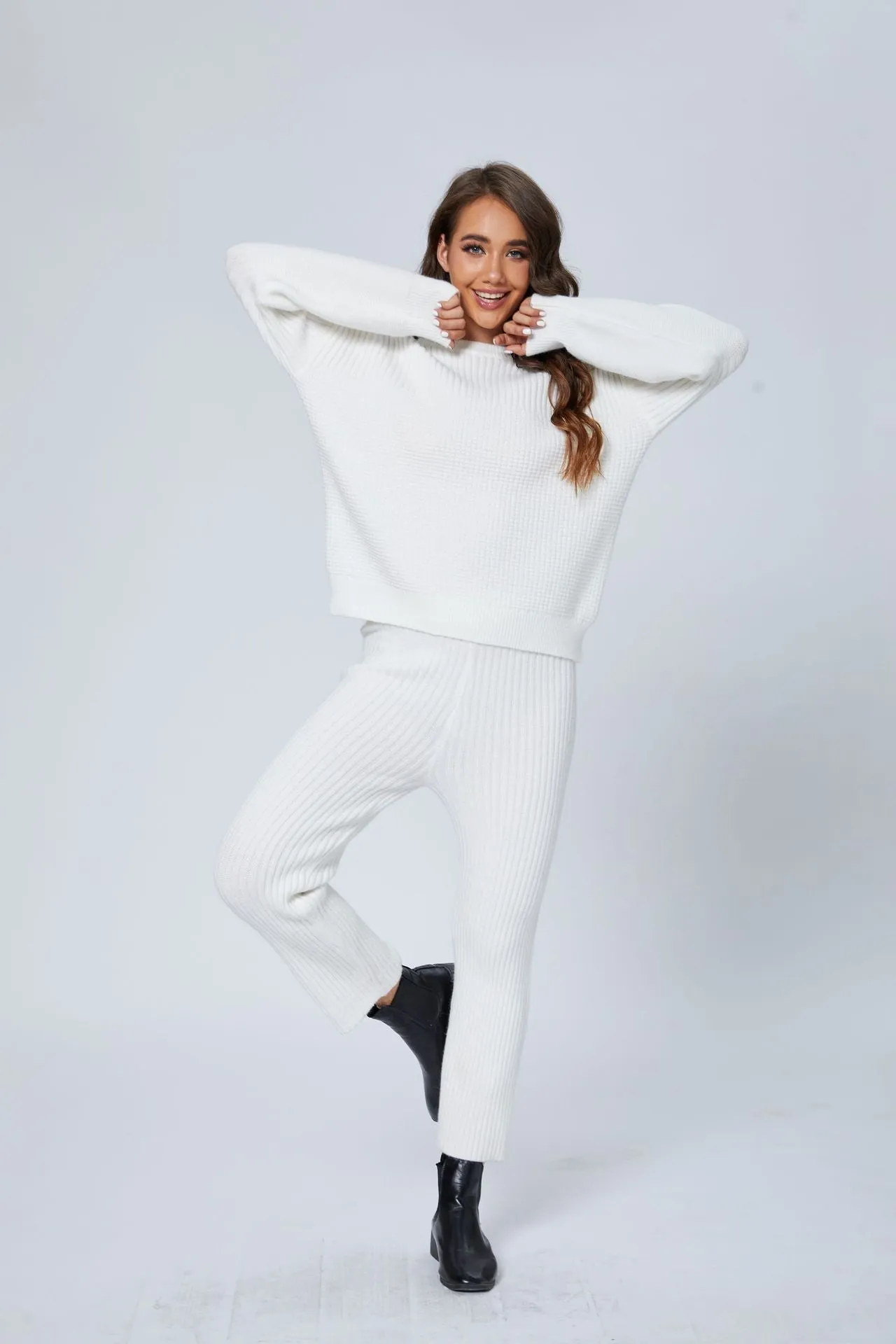 Velvet Pullover Pajama Set