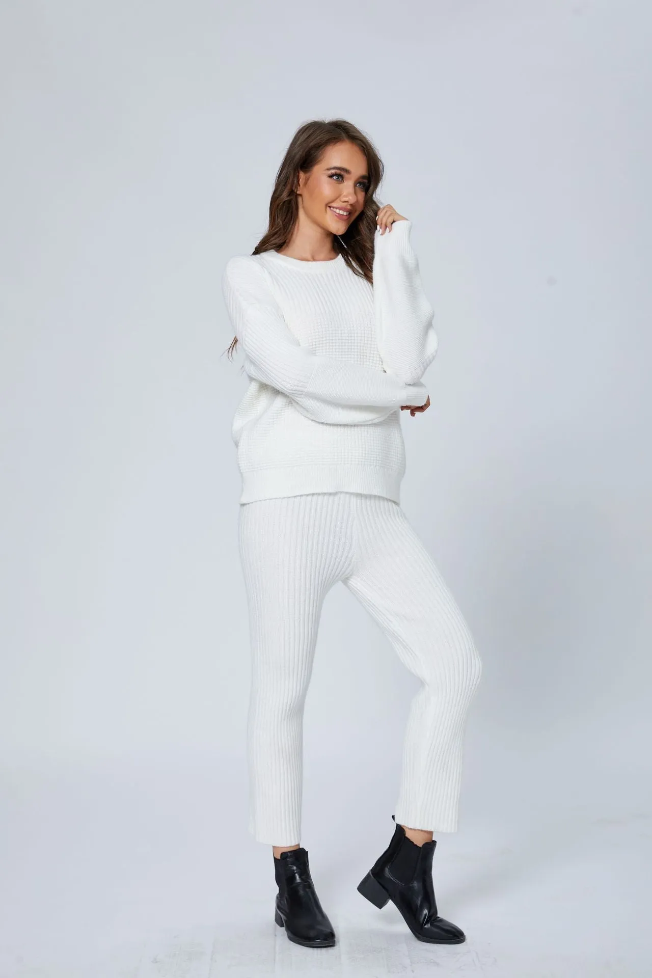 Velvet Pullover Pajama Set