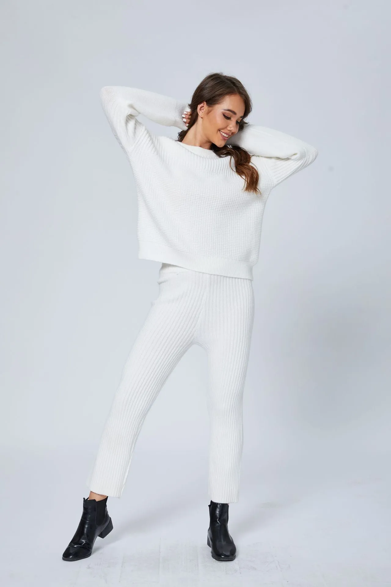 Velvet Pullover Pajama Set
