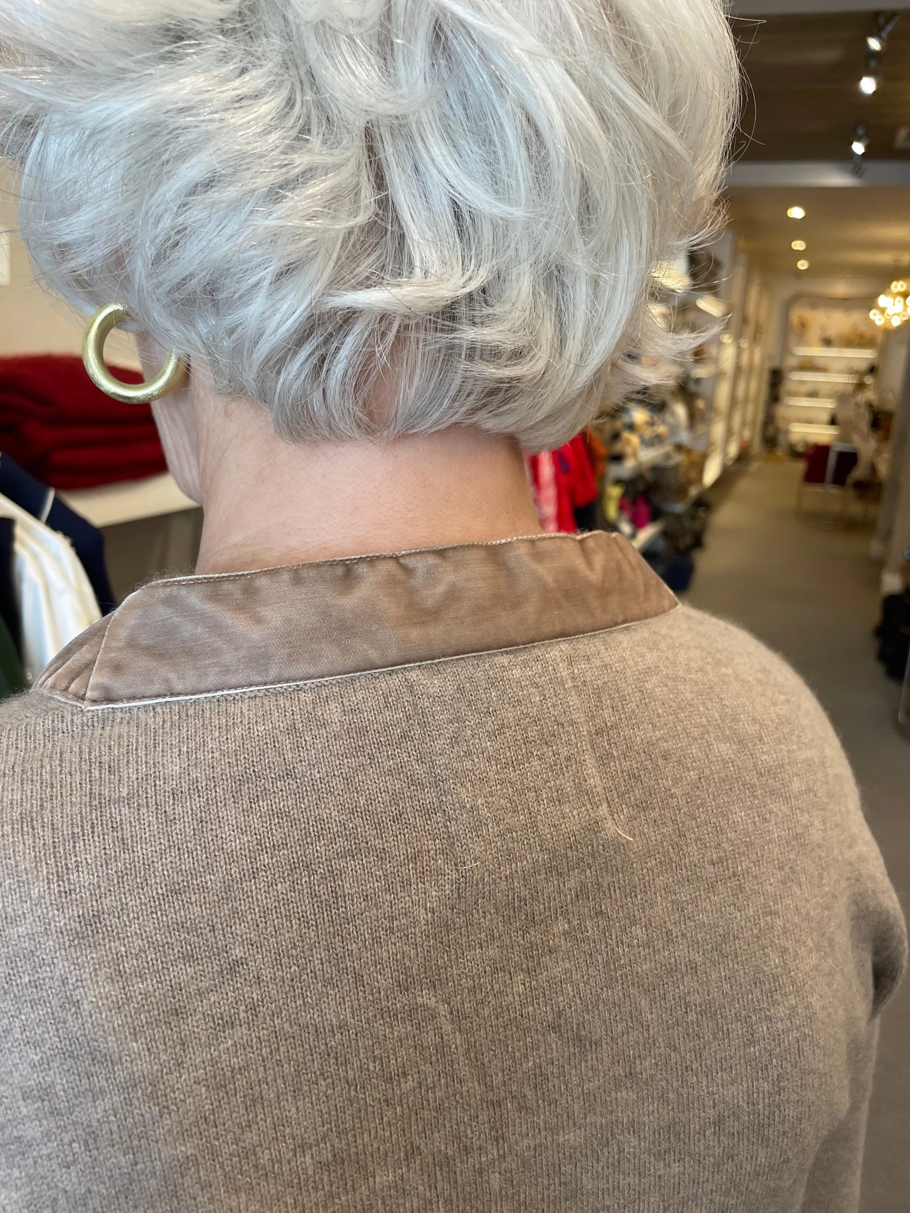 Non Restrictive Mobility Reflective details Velvet Little Cardigan Conway